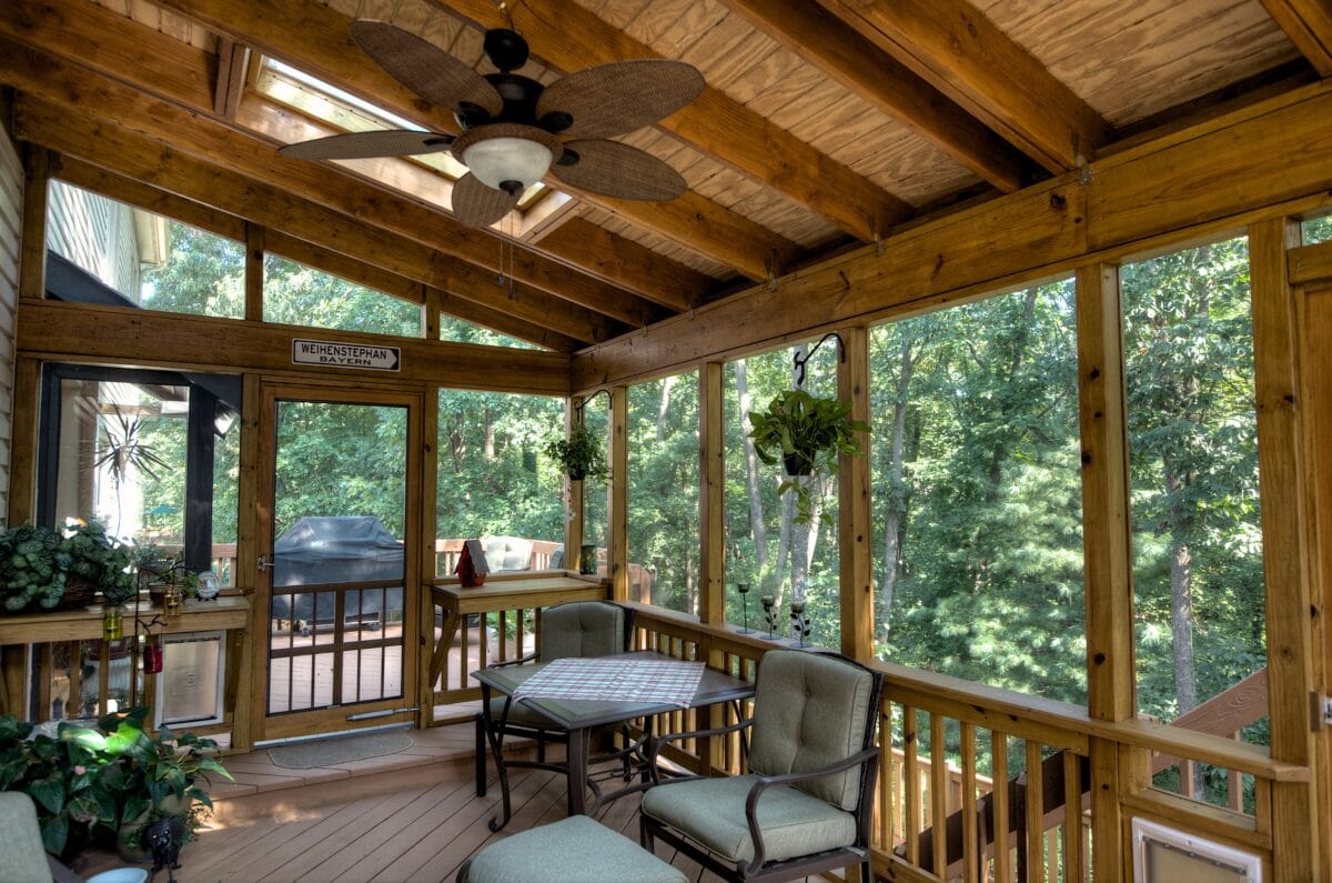 Vollbrecht Porch - Home additions in Northern VA